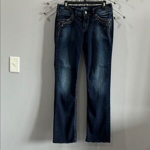 Silver Jeans Suki Women’s Boot Cut Dark Wash Denim Size 29